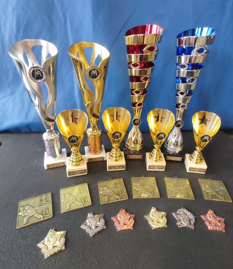 Westcroft Judo Club Trophies and Medals